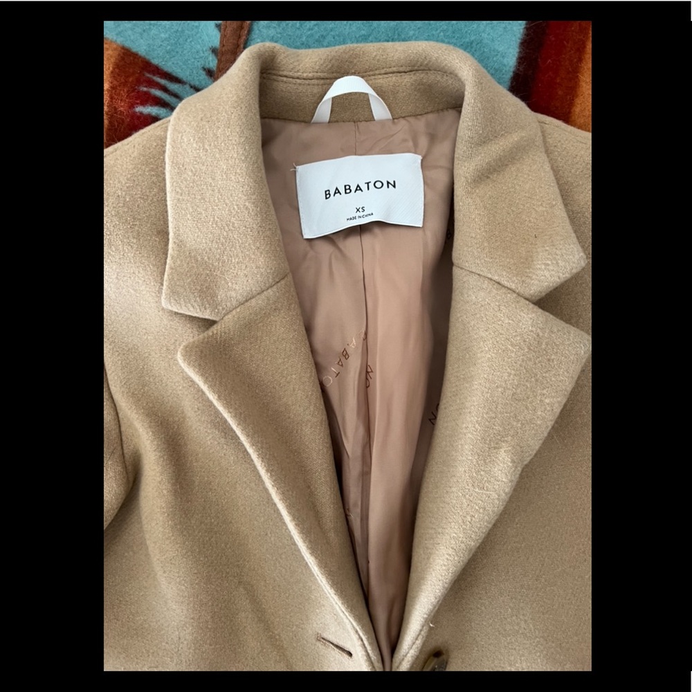 Babaton Wool Coat - Picture 2 of 6